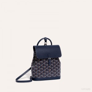 Goyard Alpin Mini Backpack Mørkeblå Blå | OSTW9771