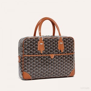 Goyard Ambassade MM Document Case Sort Brune | YQAY2087