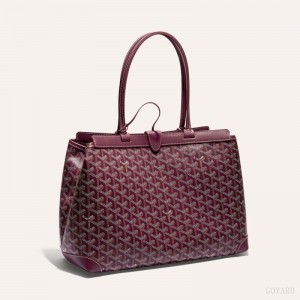 Goyard BELLECHASSE BIAUDE PM BAG Bordeaux | ZZIQ3784