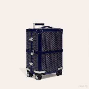 Goyard BOURGET PM TROLLEY CASE Mørkeblå Blå | TVUC7256