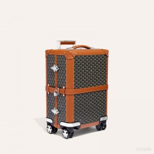 Goyard BOURGET PM TROLLEY CASE Sort Brune | DZBH9404