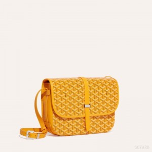 Goyard Belvedere MM Bag Gul | PDVC9929