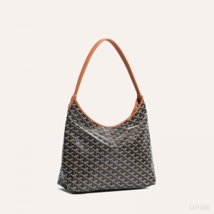 Goyard Bohème Hobo Bag Sort Brune | QRXU9360