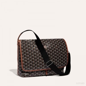 Goyard CAPETIEN MM MESSENGER BAG Sort Brune | NQLS0678