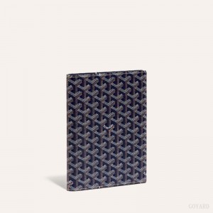 Goyard CASTIGLIONE DOCUMENT COVER Mørkeblå Blå | ZDKN9330