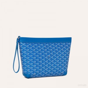 Goyard Conti pouch Blå | LFCW3742