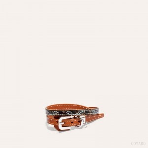 Goyard EDMOND BRACELET Sort Brune | YHPQ1232