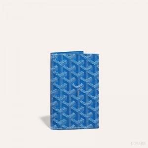 Goyard GRENELLE PASSPORT COVER Blå | QYWS9444