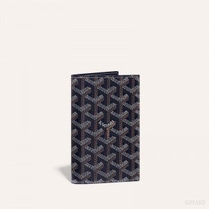 Goyard GRENELLE PASSPORT COVER Mørkeblå Blå | ZPUA6307