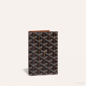 Goyard GRENELLE PASSPORT COVER Sort Brune | PVGN2517