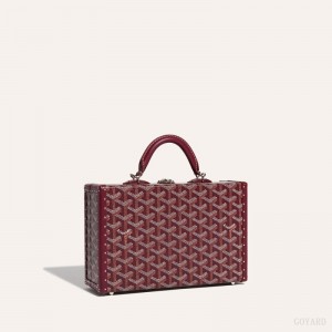 Goyard Grand Hôtel Trunk Bag Bordeaux | WDHD1462