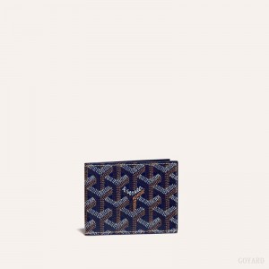 Goyard INSERT VICTOIRE CARD WALLET Mørkeblå Blå | LQGS8455