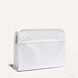 Goyard JOUVENCE GM TOILET BAG Hvide | LOEF6031