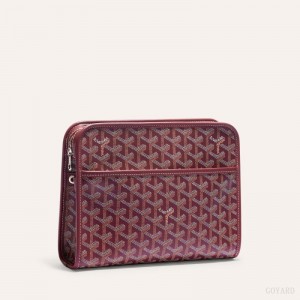 Goyard JOUVENCE MM TOILET BAG Bordeaux | OIDO9936