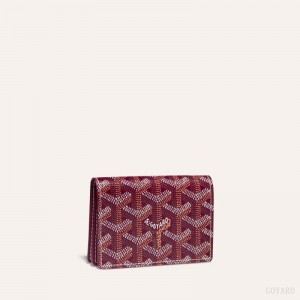 Goyard MALESHERBES CARD WALLET Bordeaux | AHFH7821