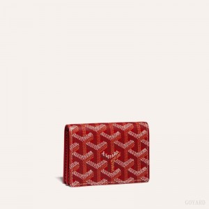 Goyard MALESHERBES CARD WALLET Rød | UIJE7635