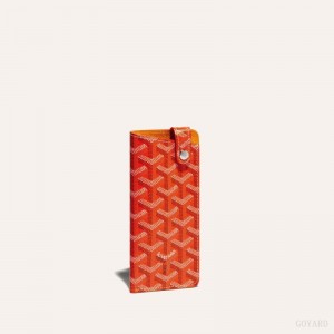 Goyard MONTMARTRE PM GLASSES CASE Orange | FRBO7246