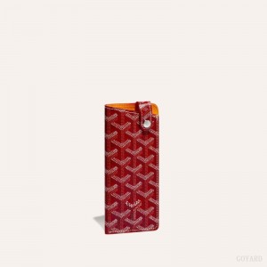 Goyard MONTMARTRE PM GLASSES CASE Rød | TZRV1980