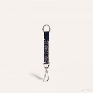 Goyard MOUSQUETON KEY RING Mørkeblå Blå | BGOR0164