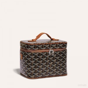 Goyard MUSE VANITY CASE Sort Brune | UART9641