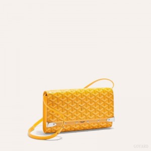 Goyard Monte-Carlo PM Clutch Gul | DWOZ1254