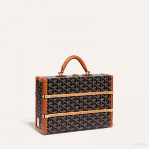 Goyard PALACE MM TRUNK BAG Sort Brune | ZYWI3717