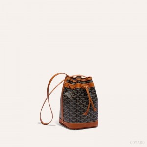 Goyard PETIT FLOT BUCKET BAG Sort Brune | CKAH6691