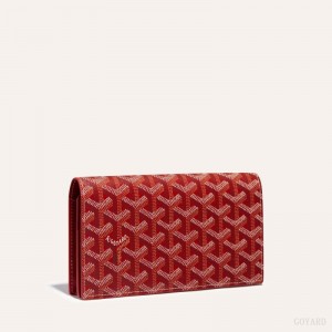 Goyard RICHELIEU WALLET Rød | MSNR7714