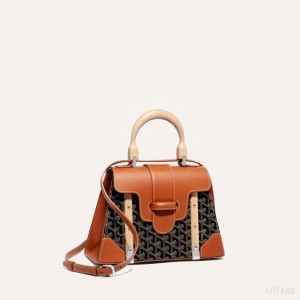 Goyard SAÏGON PM BAG Sort Brune | MDRH6268