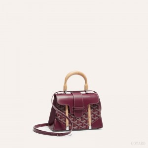 Goyard SAÏGON STRUCTURE MINI BAG Bordeaux | CGIW6647