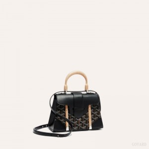 Goyard SAÏGON STRUCTURE MINI BAG Sort | NOQR2592