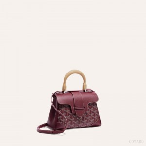 Goyard SAIGON SOUPLE MINI BAG Bordeaux | OIUM8523