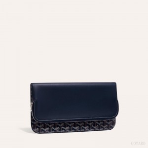 Goyard SAINTE-MARIE CLUTCH Mørkeblå Blå | EWXD1481