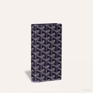 Goyard SAINT-LAMBERT WALLET Mørkeblå Blå | YLTF1090