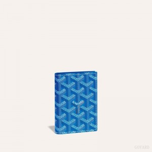 Goyard SAINT-MARC CARD WALLET Blå | EIMG1224