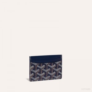 Goyard SAINT-SULPICE CARD WALLET Mørkeblå Blå | DTHP1562