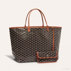 Goyard SAINT LOUIS GM BAG Sort Brune | MMLN3925