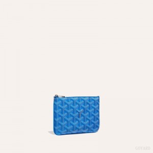 Goyard SÉNAT MINI WALLET Blå | TEUC8831