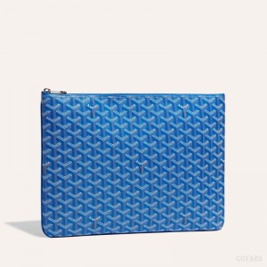 Goyard Sénat MGM Pouch Blå | YMSZ8932