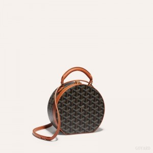 Goyard THE ALTO HATBOX TRUNK BAG Sort Brune | RQAO6899