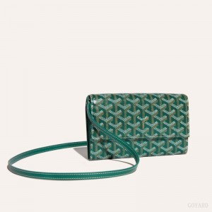 Goyard Varenne Continental Wallet Grøn | AFEY1927