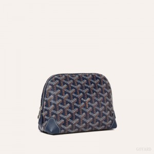 Goyard Vendôme Cosmetic Pouch Mørkeblå Blå | UIPY5664