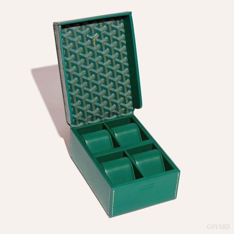 Goyard 4 WATCH CASE Grøn | ZBUO6846