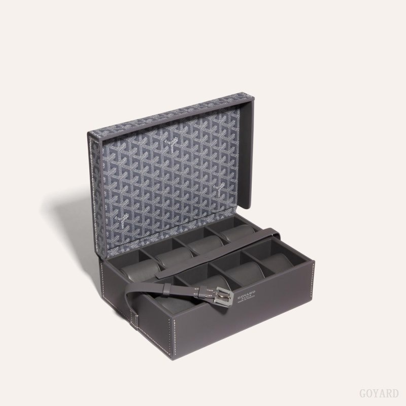 Goyard 8 WATCH CASE Grå | BQWN9562