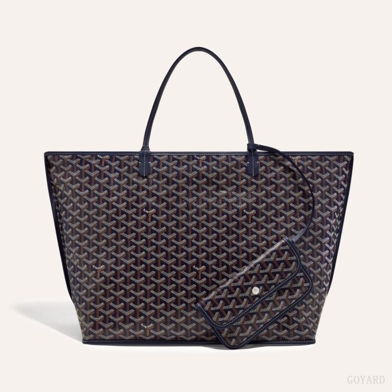 Goyard ANJOU GM BAG Mørkeblå Blå | THPB4617