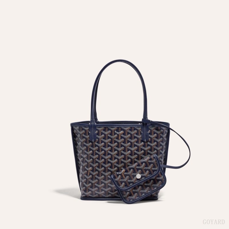 Goyard ANJOU MINI BAG Mørkeblå Blå | EAIW2526