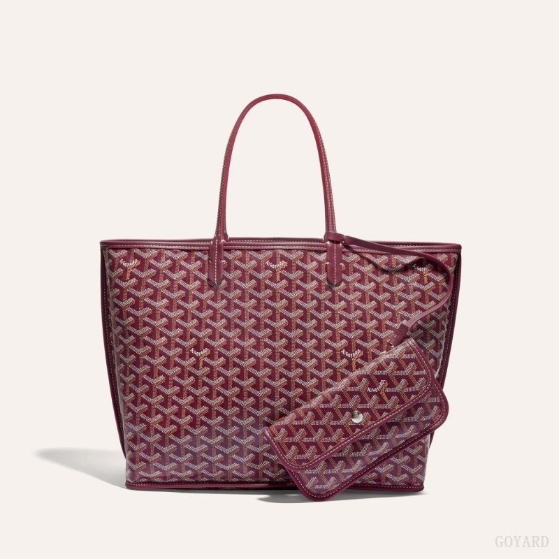 Goyard ANJOU PM BAG Bordeaux | OEZG2953