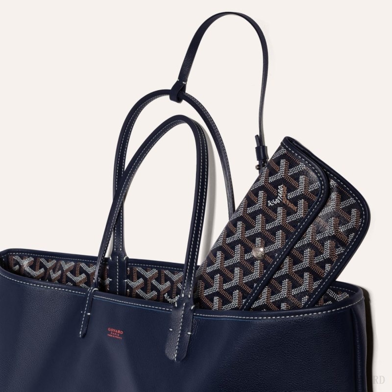 Goyard ANJOU PM BAG Mørkeblå Blå | BWAN3048