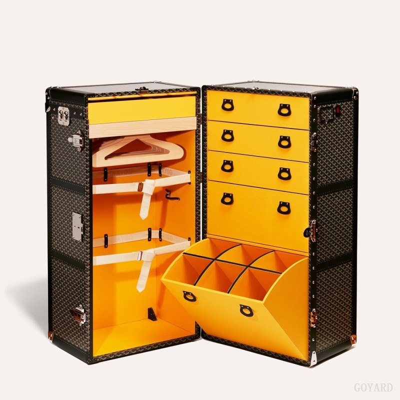 Goyard ARMOIRE TRUNK Sort | ETCX8542