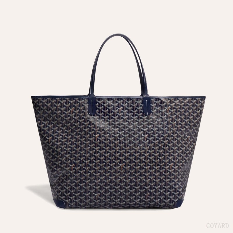 Goyard ARTOIS GM BAG Mørkeblå Blå | SUXU7101